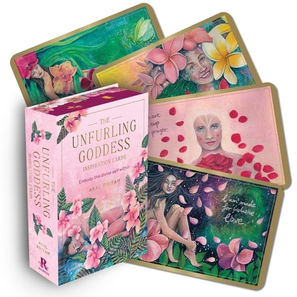The Unfurling Goddess Inspiration Cards 9781922579607