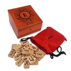 DELUXE WOODEN RUNES 9788865275719