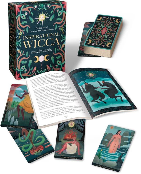 Inspirational Wicca Oracle Cards 9788865278482