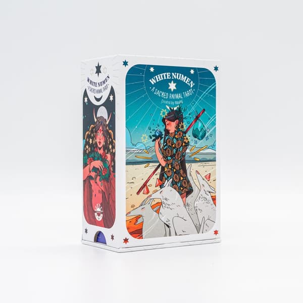 White Numen : A Sacred Animal Tarot 9781912634187