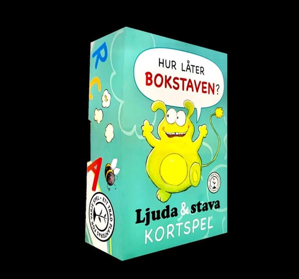 Hur låter bokstaven? : ljuda och stava - Kortspel 7350127800018