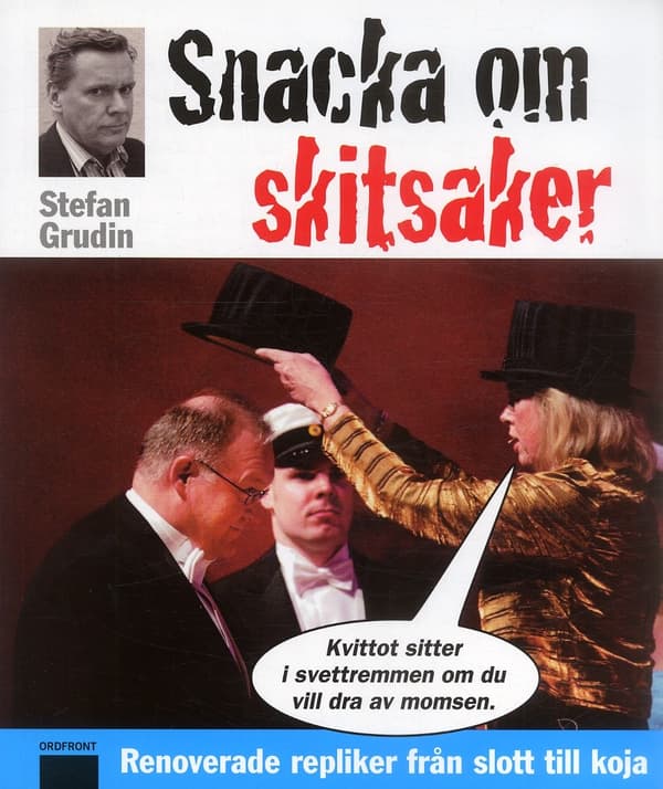 Snacka om skitsaker 9789170371974