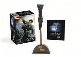 Harry potter wizards wand with sticker book 9780762459377