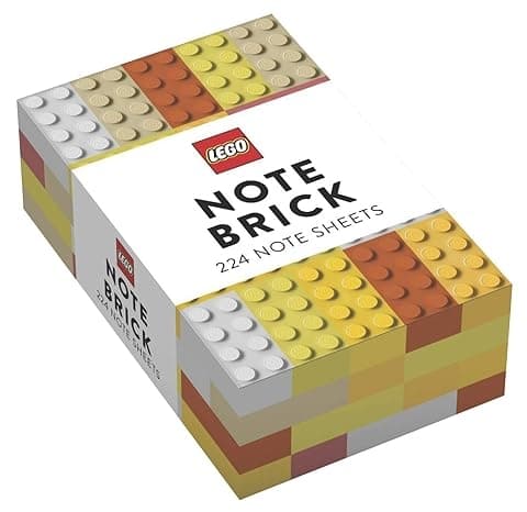 Lego Note Brick (Yellow-Orange) 9781452180397