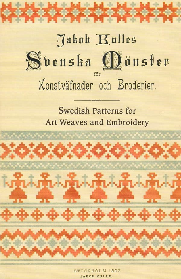 Svenska mönster för Konstväfnader och Broderier / 9789197769501