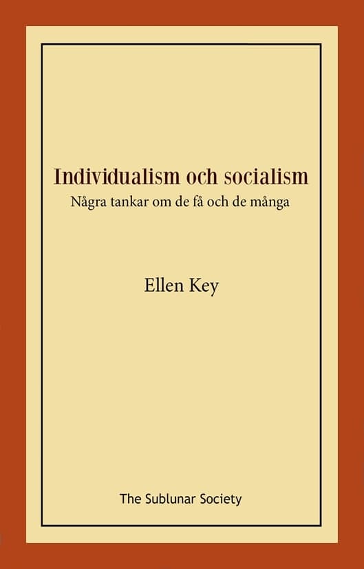 Individualism och socialism 9789189235892
