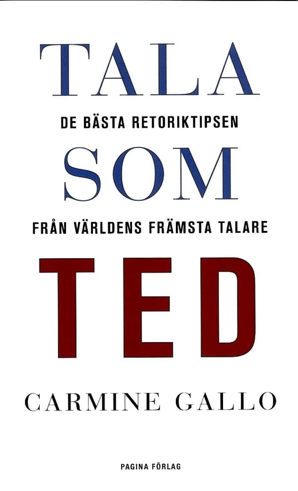 Tala som TED 9789163612909