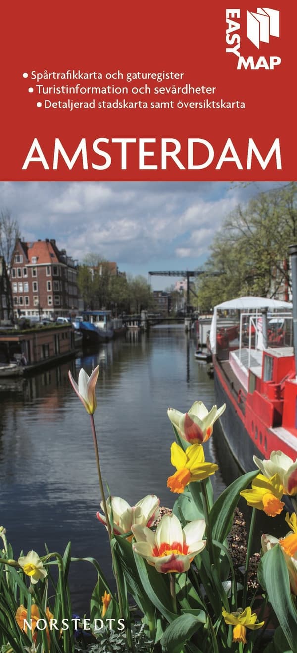 Amsterdam EasyMap stadskarta 9789113076423