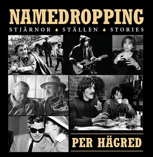 Namedropping : stjärnor, ställen, stories 9789187043802