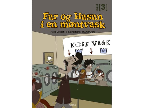 Far og Hasan i en møntvask | Marie Duedahl