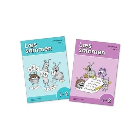 Læs sammen 1-2 – Arbejdsbog del 1 og Arbejdsbog del 2 | Conni Camille Isgaard