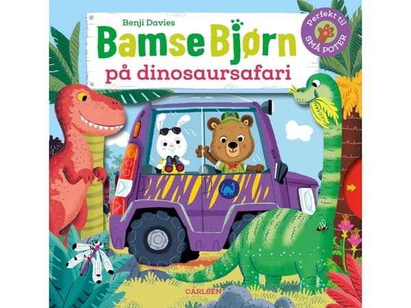 Bamse Bjørn på dinosaursafari | Benji Davies | Språk: Danska