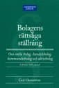 Bolagens rättsliga ställning : om enkla bolag, handelsbolag, kommanditbolag och aktiebolag