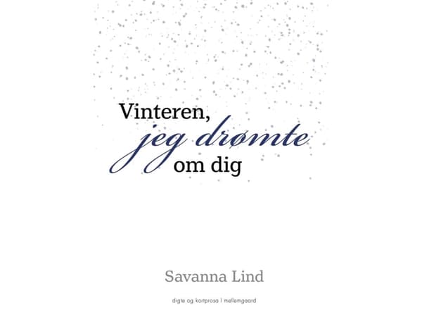 Vinteren jeg drømte om dig | Savanna Lind | Språk: Danska