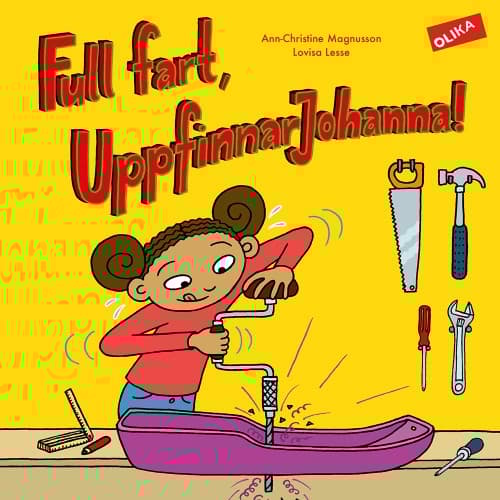 Full fart, UppfinnarJohanna! (inbunden)