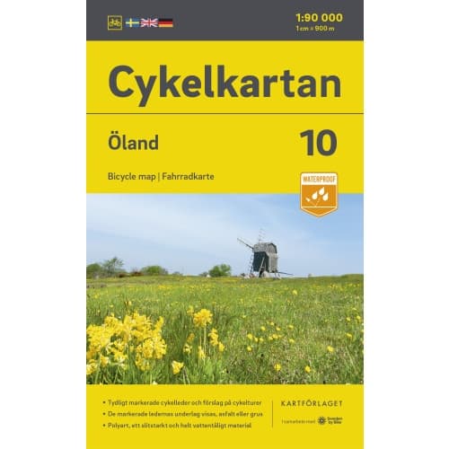 Cykelkartan Blad 10 Öland 2023-2025