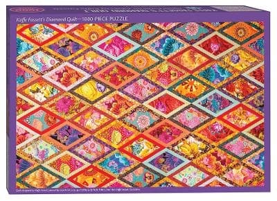 Kaffe Fassett's Diamond Quilt Jigsaw Puzzle 9781644031797
