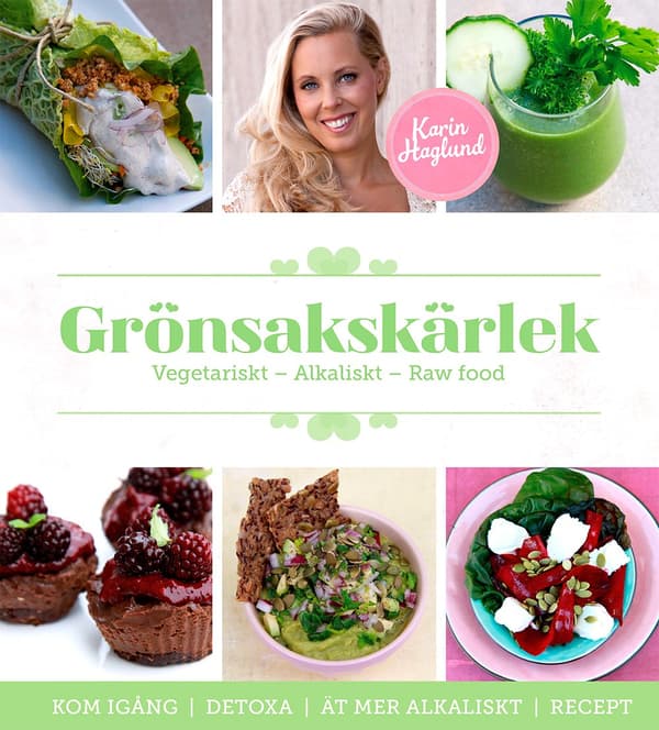 Grönsakskärlek : vegetariskt, alkaliskt, raw food 9789198056419