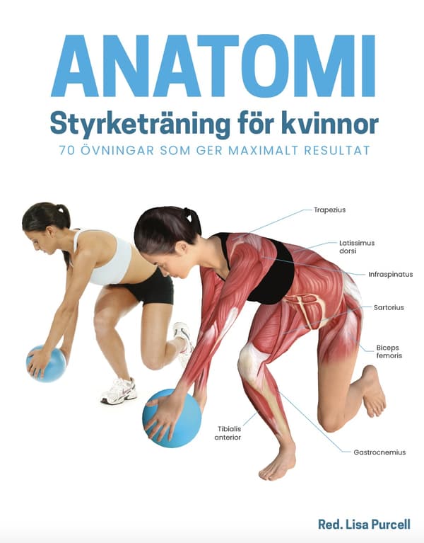 Anatomi - styrketräning för kvinnor 9789180372961