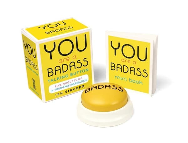 You are a badass talking button - five nuggets of 9780762460083
