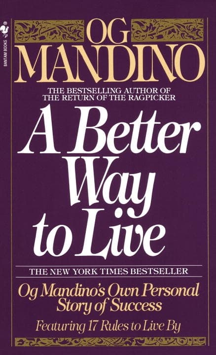A Better Way to Live 9780553286748