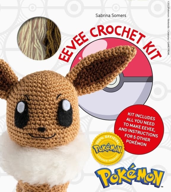 PokéMon Crochet Eevee Kit 9781446309605