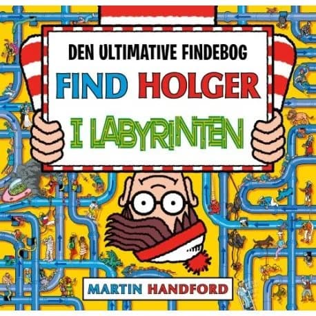 Find Holger i labyrinten | Martin Handford