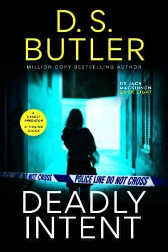 Deadly Intent (DS Jack Mackinnon Crime Series) by Butler, D. S. Paperback Book Pre-Owned English