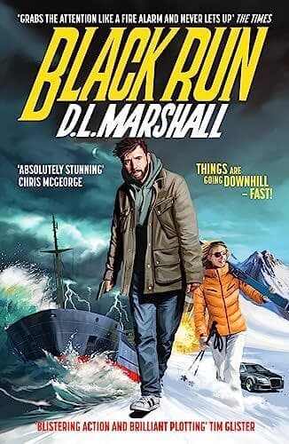 Black Run (The John Tyler series, 2), Marshall, D. L. Paperback Book Pre-Owned English
