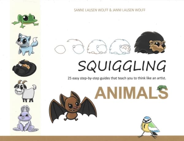 Squiggling - Animals | Sanne Lausen Wolff og Janni Lausen Wolff