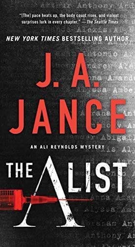 The a List, 14 (Ali Reynolds) by Jance, J.A. Paperback Book Pre-Owned English