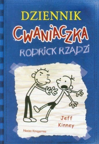 Dziennik cwaniaczka 2 Rodrick rzadzi by Kinney, Jeff Paperback Book Pre-Owned English