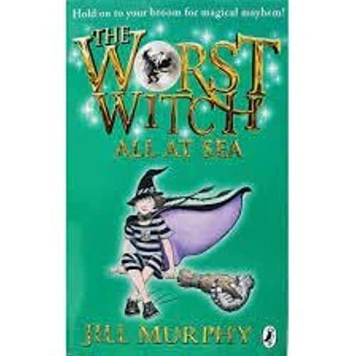 The Worst Witch All at Sea by Murphy, Jill Paperback Book Pre-Owned English