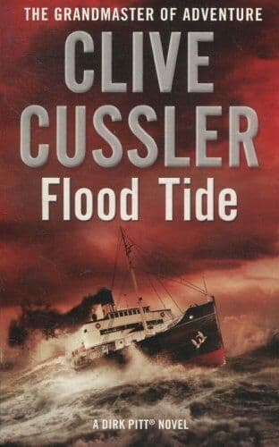 Flood Tide by Clive Cussler Paperback Book Pre-Owned English