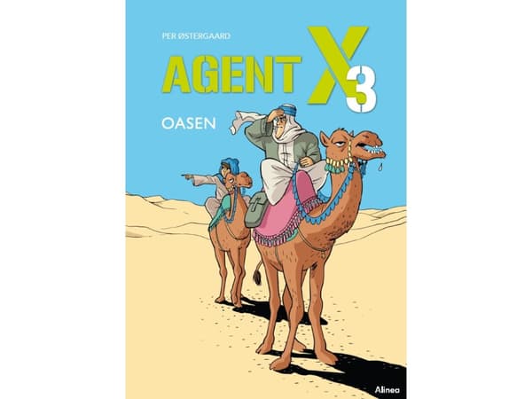 Agent X3, Oasen, Blå Læseklub | Per Østergaard | Språk: Danska