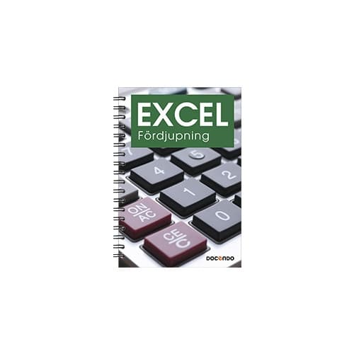 Excel Fördjupning (bok, spiral)