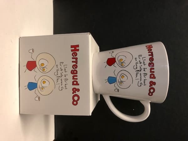 Herregud & Co Mugg Lång fika 9789173877534