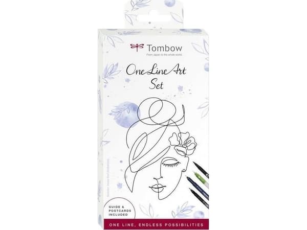 Tombow maleri sett flerfarget |