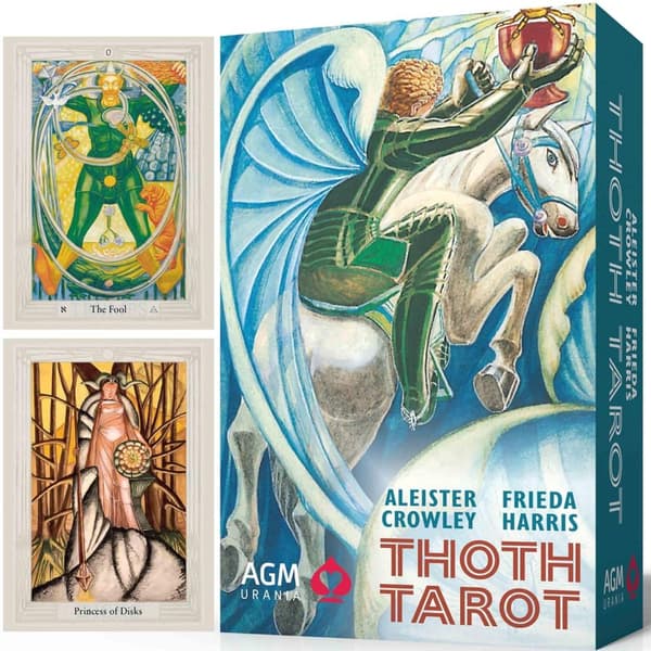 Crowley Thoth Tarot Deluxe GB New Edition 4250375110132