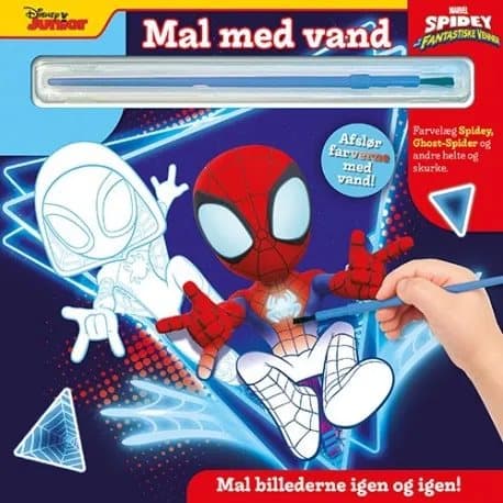Marvel - Måla med vatten - Spidey