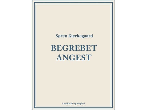 Ahdistuksen käsite | Søren Kierkegaard