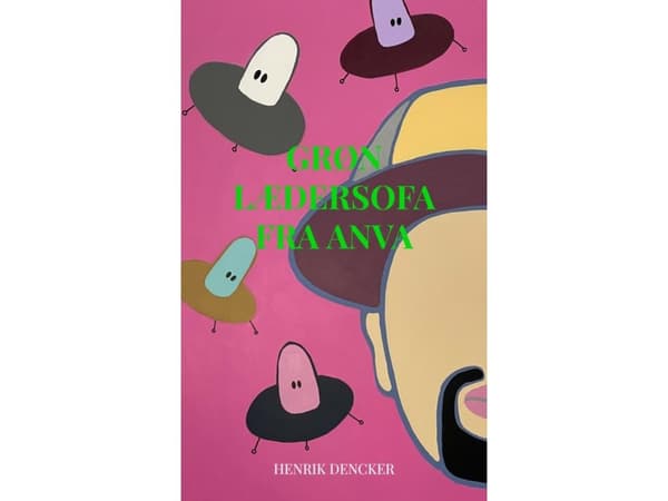 Grön skinnsoffa från Anva | Henrik Dencker | Språk: Danska