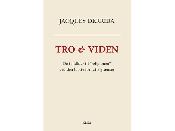 Tro & viden | Jacques Derrida