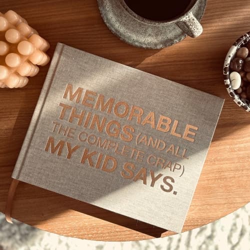 Memorable things (and all the complete crap) my kid says (engelska) (inbunden, eng)