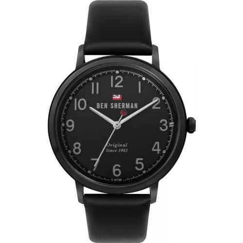 BEN SHERMAN WBS113BB - Quartz Klocka Herr (43MM)