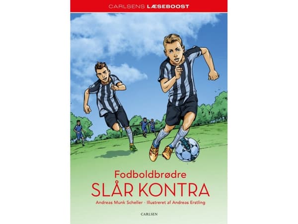 Carlsens Læseboost - Fodboldbrødre slår kontra | Andreas Munk Scheller