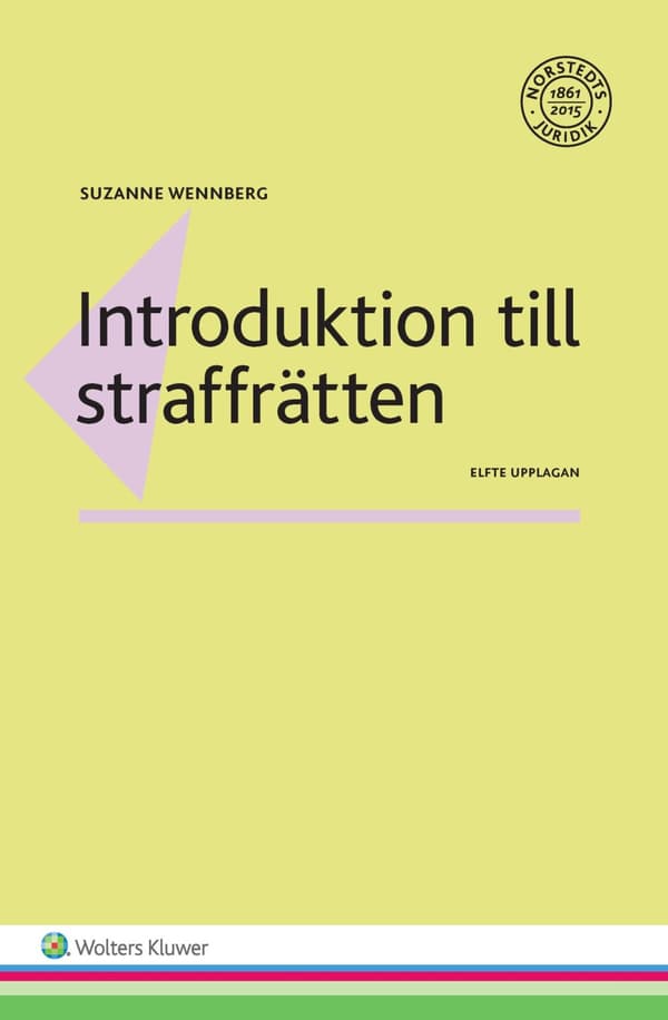 Introduktion till straffrätten