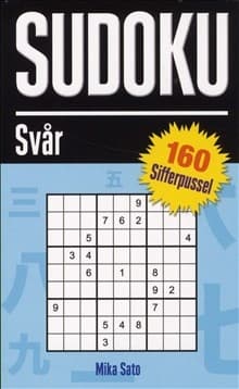 Sudoku Svår 160 sifferpussel 9781848375413