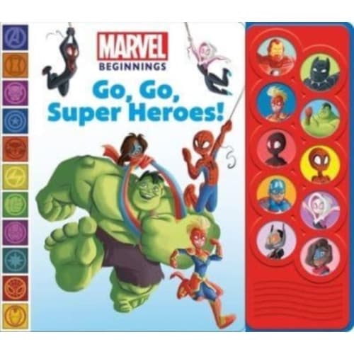 Marvel Beginnings Go Go Superheroes Sound Listen & Learn (inbunden, eng)