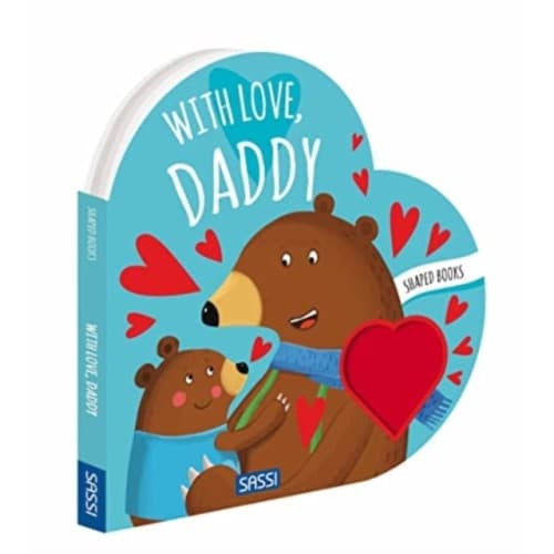 Shaped Books - With Love Daddy (inbunden, eng)